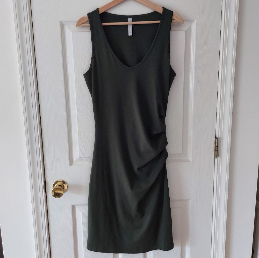 Athleta Dark Green Sleeveless Dress